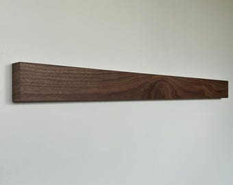 Handmade sconce American walnut Wall Lamp: Modern Minimalist LED Light EcoShine.