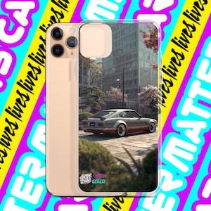 JDM Classic Car iPhone Hülle – Japan Style Street Scene | Tuning Design Case für iPhone Modelle