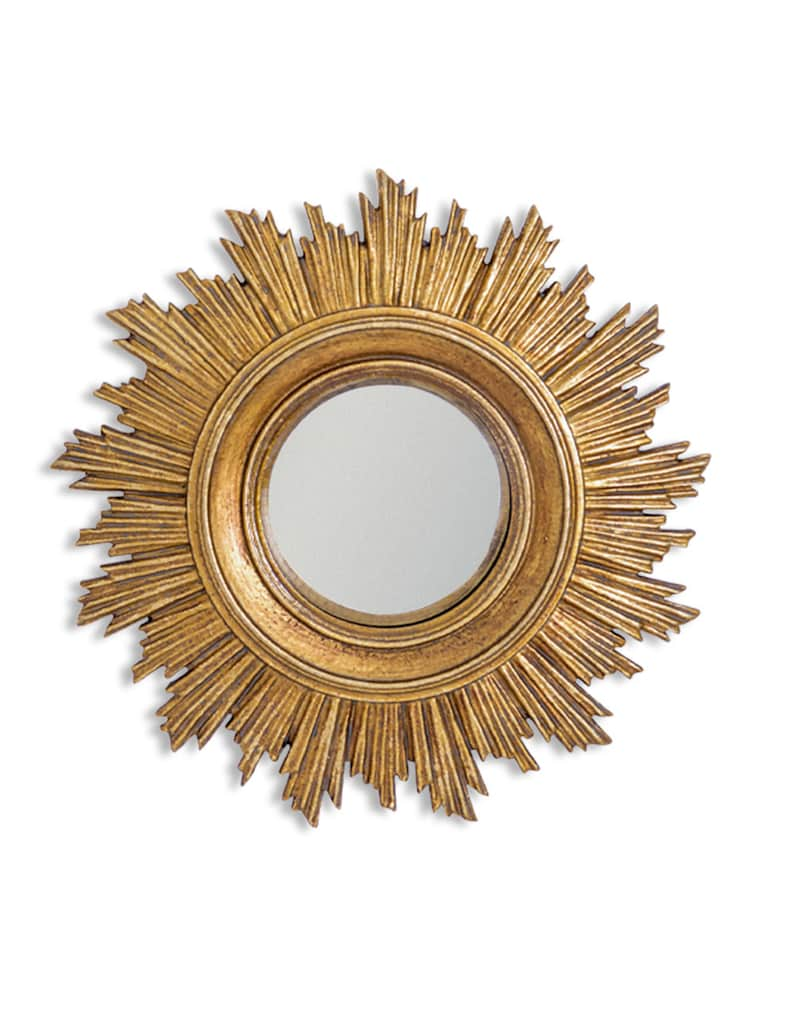 gold ornate gold mirror