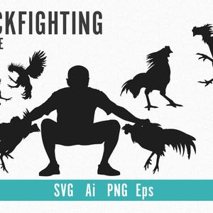 Rooster Svg, Cockfighting Svg bundle, Rooster png, Fighting Rooster Svg, Fighter Chicken, Cockfighting Cut File, Engraving, Instant Download