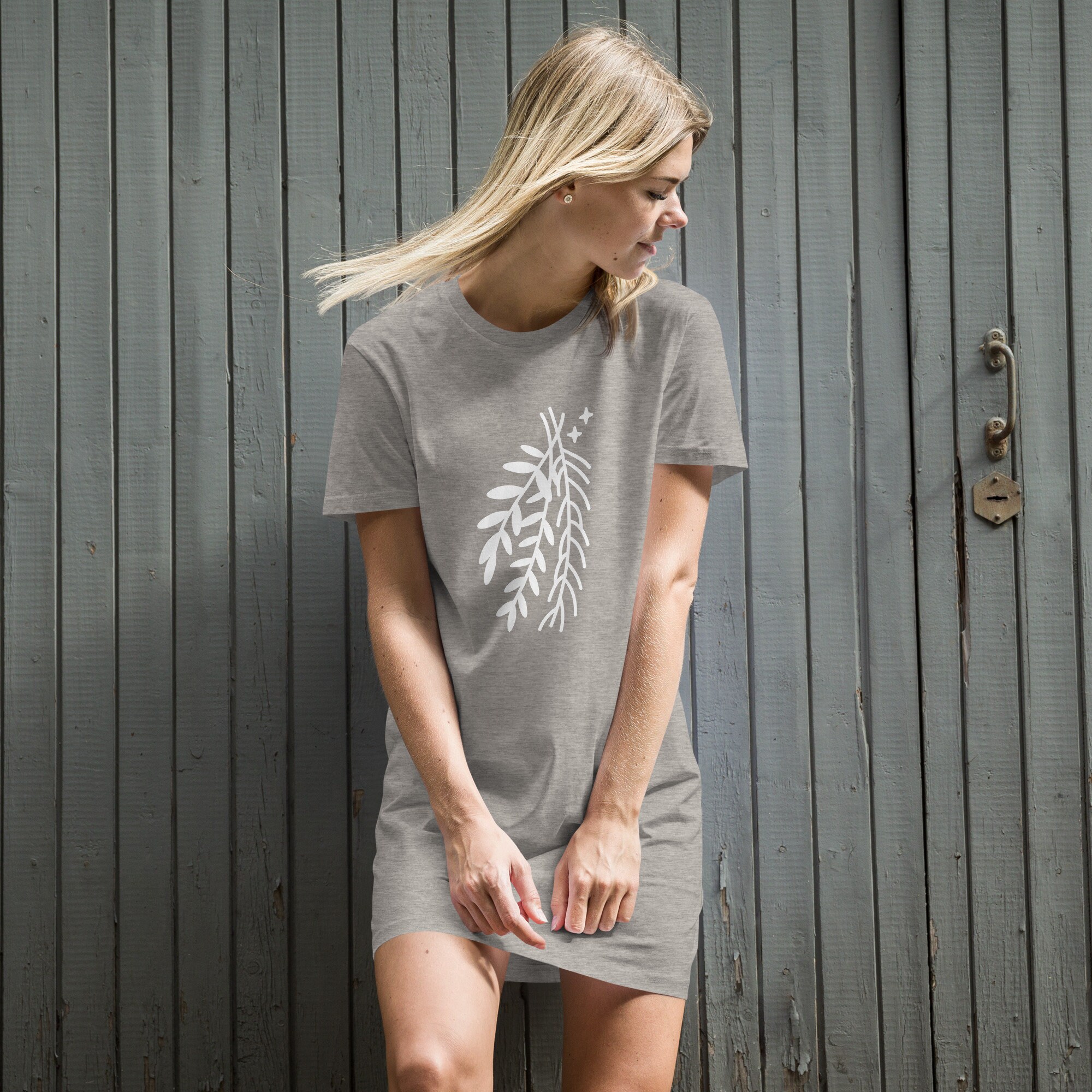 Organic Cotton T-shirt Dress - Etsy