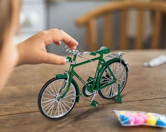 DIY Retro Bicycle Model | 1:10 Scale Metal & Plastic Assemble Kit