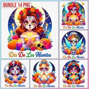 Dia de los muertos princesse png, le jour des morts png, Disneyland Princess Sugar Skull png, png mexicain, princesse halloween png
