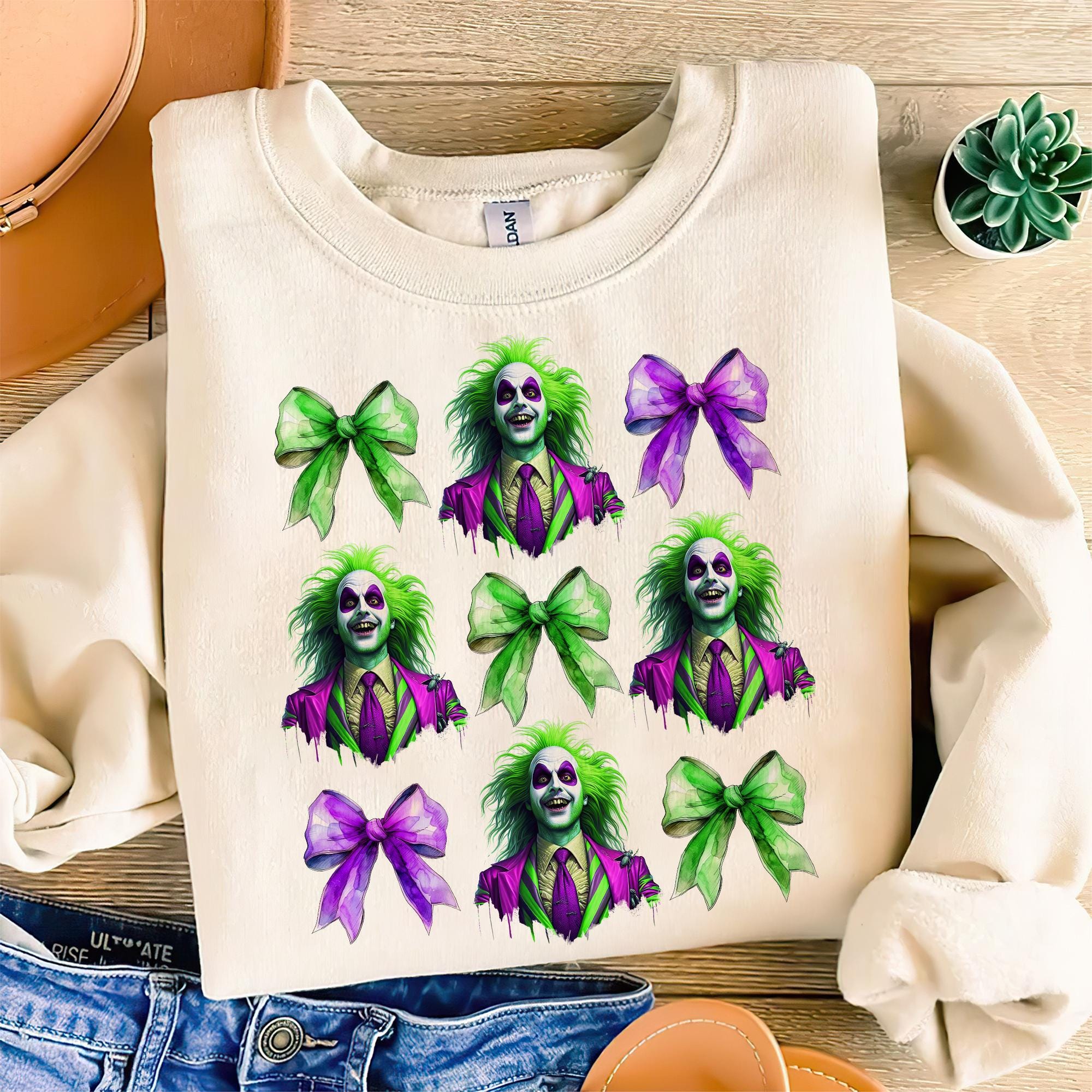 ABSOLUTE CULT BEETLEJUICE SITTING BOX TEE - T-shirt con ABSOLUTE CULT BEETLEJUICE SITTING BOX TEE - T-shirt con