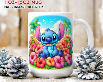 Emballage de tasse de points colorés d'été, tasse Summer Vibes, tasse 11 oz 15 oz, tasse de plage, emballage de tasse de dessin animé, téléchargement numérique PNG