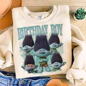 Birthday Boy Branch Png, Troy Band Together Birthday Party, Birthday Boy Party Design, Birthday sublimation PNG, Tshirt Design