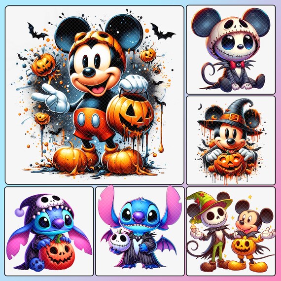 Halloween Mickey Mouse Boo Png, Cartoon Mouse Png, Cartoon Halloween Clipart, Trick Or Treat PNG, Spooky Season Png, holiday png