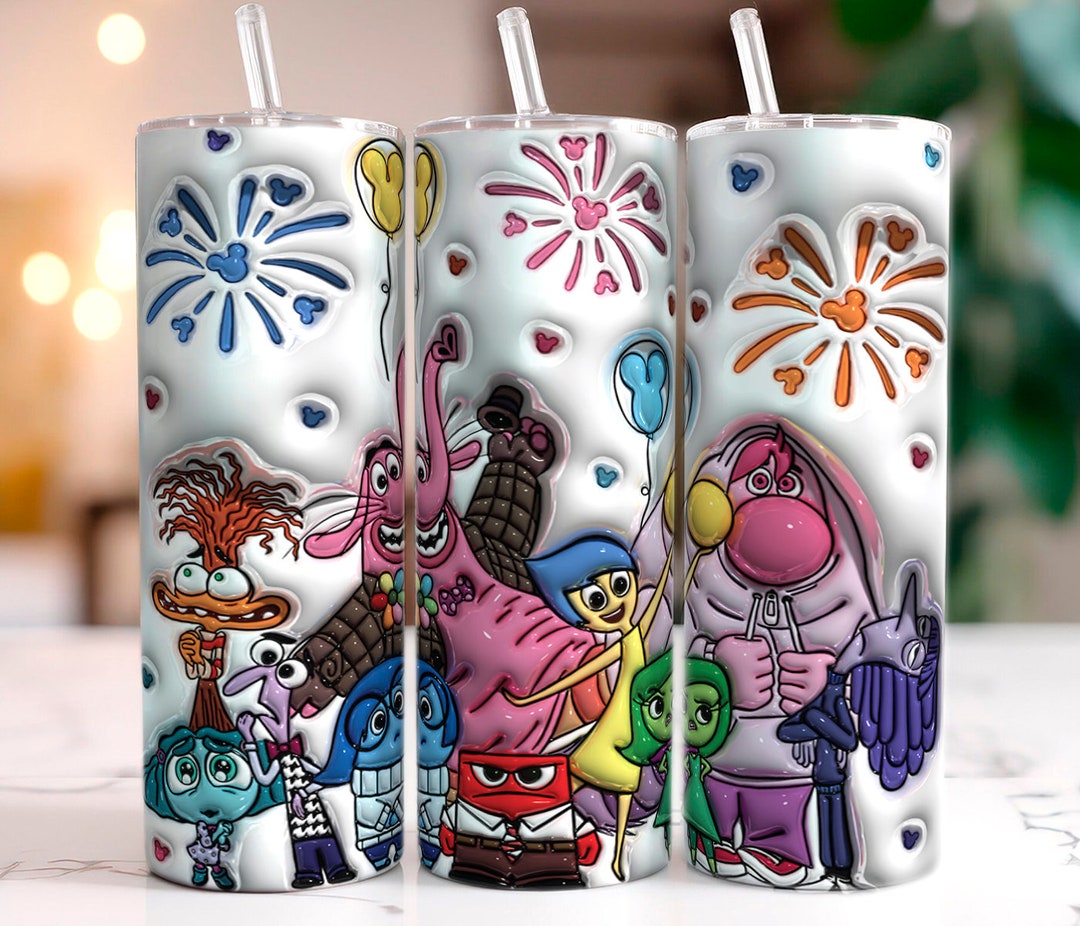 3D Inflated Full of Emotions Characters Inside Out 2, It's Okay to Feel ...