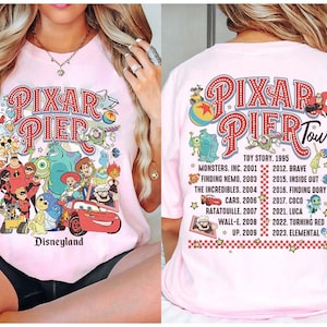Retro Magic Kingdom Shirt, Cartoon Movie Shirt Design, Up Movie, Toy Story, Monster Inc, Sublimation Design, PNG Instant Download
