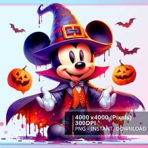 Mouse Halloween 2024 Png, Not So Scary Halloween Png, Family Halloween Shirts Png, Halloween Trip Png, Halloween Png