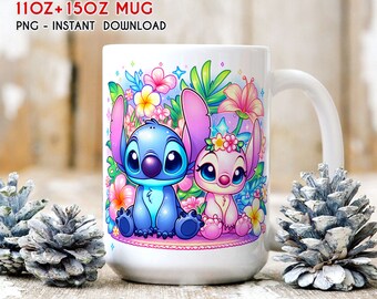 コミック カートゥーン サマー バイブス マグ ラップ、サマー ビーチ 11 オンス 15 オンス マグ ラップ、マグ昇華、カートゥーン マグ PNG、デジタル ファイル ダウンロード