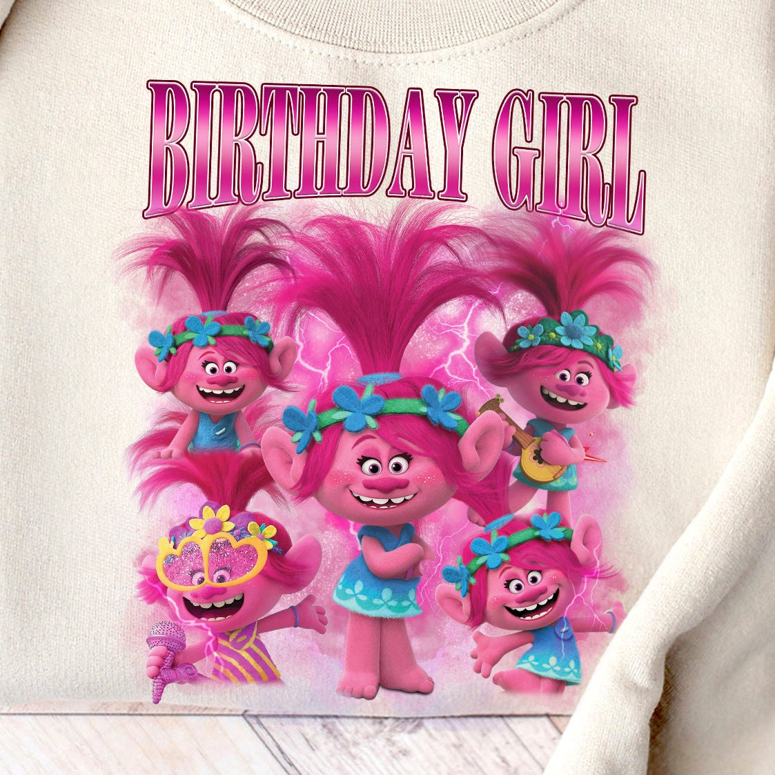 Trolls Birthday Shirt