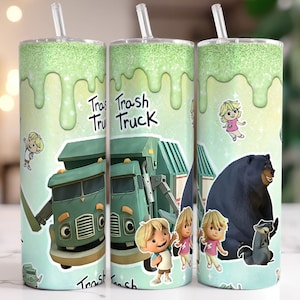 Cartoon Kid Movie Tumbler, 20oz skinny tumbler, Cartoon Tumbler Wrap, Full Tumbler Wrap, Tumbler Sublimation, PNG Download