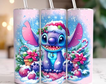 Przytulny ścieg świąteczny Tumbler Wrap, 20oz Skinny Tumbler, Film świąteczny 20oz Skinny Tumbler Sublimacja Design, Tumbler świąteczny