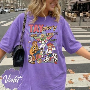 Retro Toy Story 5 PNG, I Knew It I Knew You Western Cowgirl Boots Friendship Bracelet Shirt Design Graphic Download File image 9
