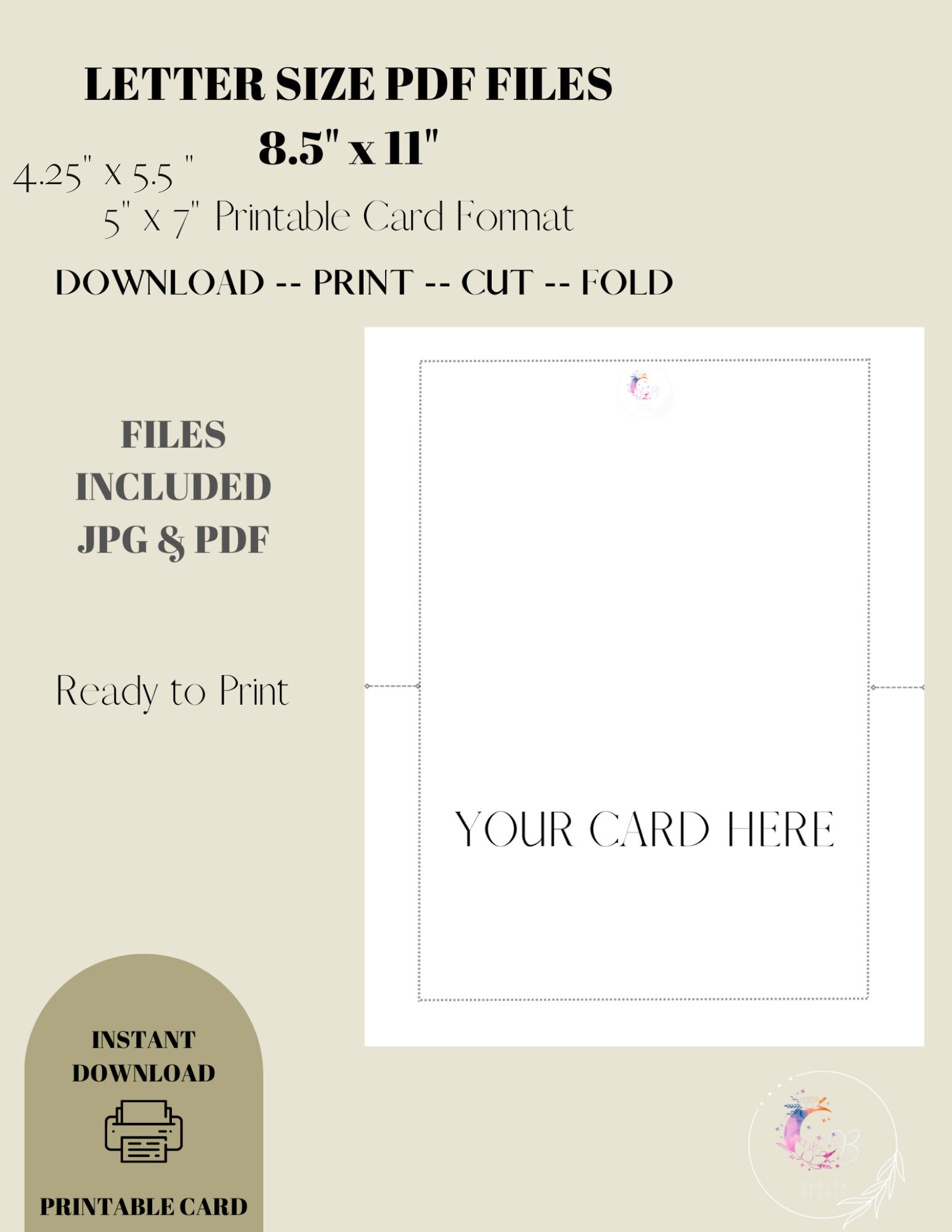 Printable Father's Day Gift Card, Special Gift Card, Best Dad Ever ...