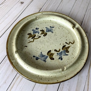 Handmade Speckled Pottery Ashtray | XL Round Beige Speckled Brown | Ceramic Ashtray | Men Gift Ideas | Pottery Ashtray