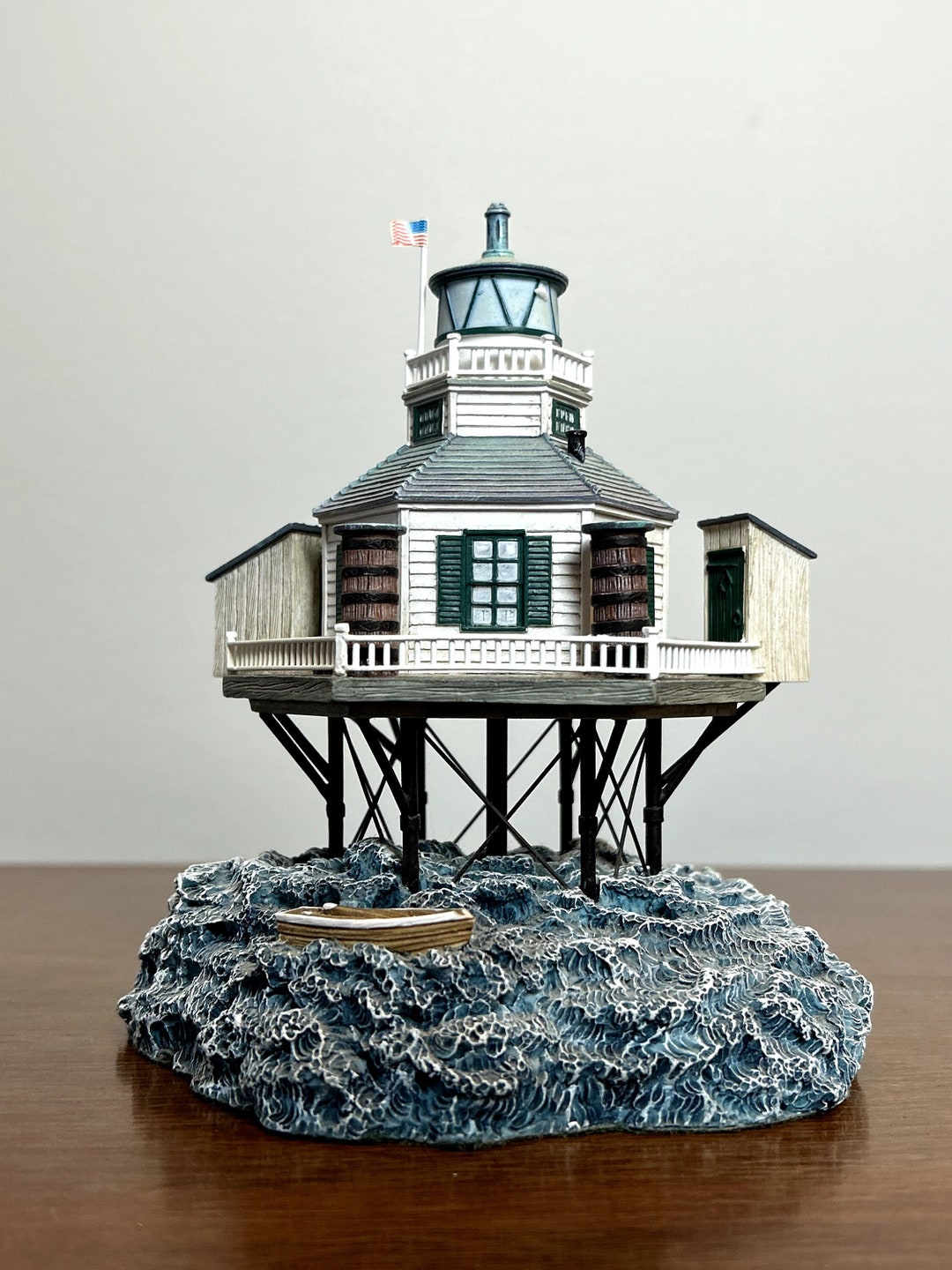 Harbour Lights Lighthouses 296 half Moon Reef Texas Limited Edition