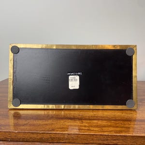 Large Retro Metal Record or Folder Rack File Organizer Letter Holder ...