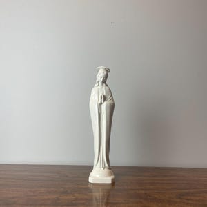 Vintage Goebel Hummel Praying Madonna Figurine | Glossy Porcelain Mary Statue W. Germany | Religious Catholic Gift Idea | Rare Find | Gift