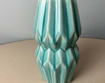 Bloomingville Vintage-Inspired Vase | Crackled Finish | 8.5" Tall | 2.5" Across | Great Condition | Home Decor Accent