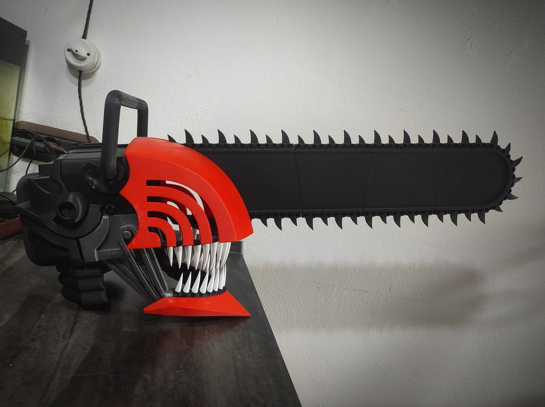 Chainsaw Man Helmet Denji Cosplay Etsy