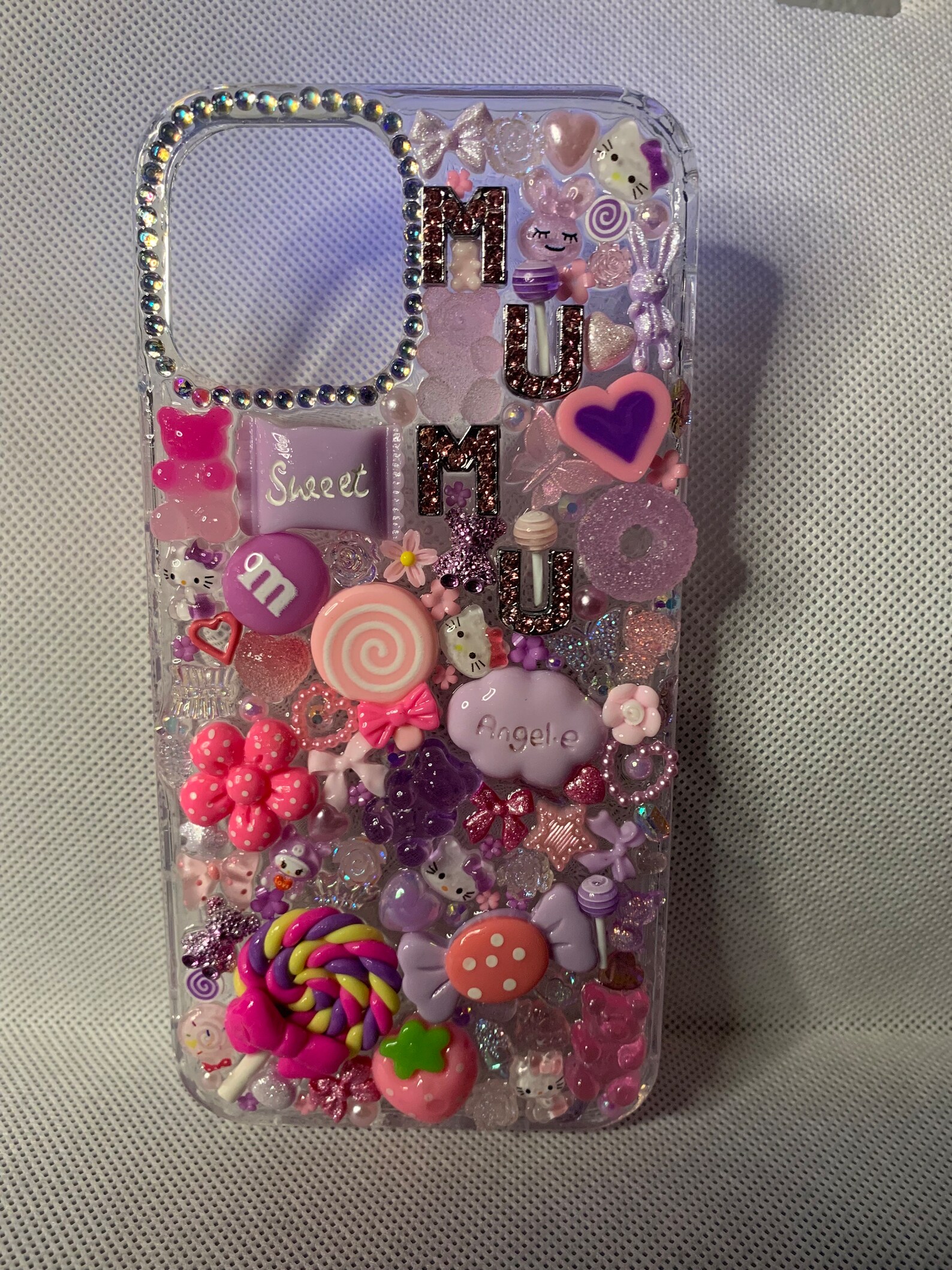 Pink & Purple Sweet Cheeks iPhone Android Junk Phone Case - Etsy