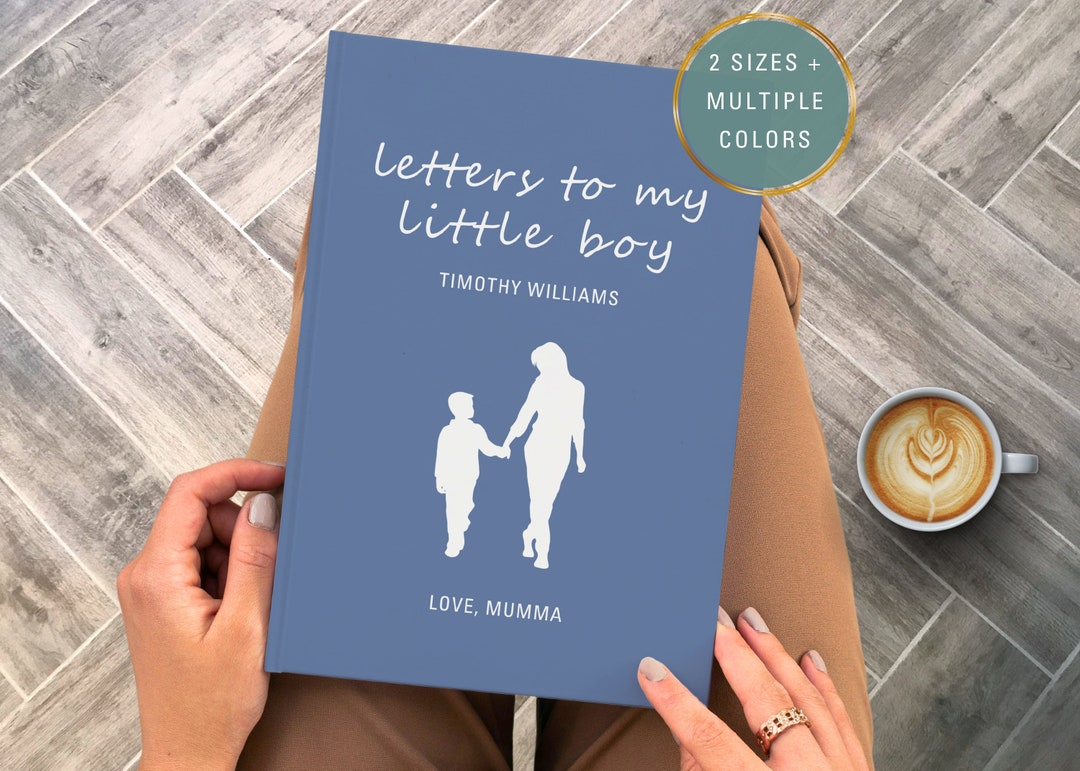 Letters to My Little Boy Memory Journal – A Keepsake Notebook for Parents