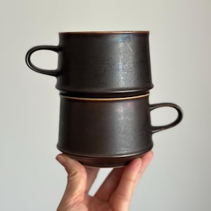 Rustic Matte Finish Set Of 2 Coffee Mugs 300ml