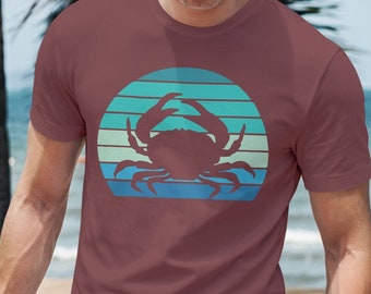 Vintage Crab T-Shirt: Retro Sea Life Tee