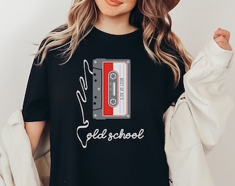 Vintage Cassette Tape Shirt: 80s Music Lover Tee