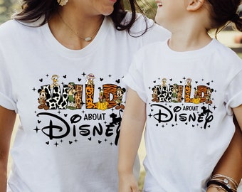 Disney Animal Kingdom Shirt, Disney Safari Shirt, Lion King Disney Wild Trip Shirt, Mickey And Friends Wild Shirt, Wild About Disney Shirt
