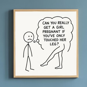 Can You Really? Art Print – Inbetweeners Quote, Awkward Teen Humor, Parody Poster, Funny British TV, Cringe Comedy Decor