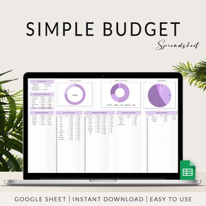 Paycheck Budget Spreadsheet Google Sheet | Biweekly Budget Planner Spreadsheet | Paycheck Budget Tracker Google Spreadsheet Template