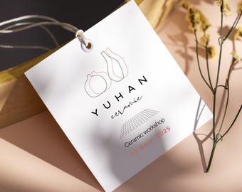 Ceramic Workshop Gift Card | Pottery Class Voucher (Digital Download)