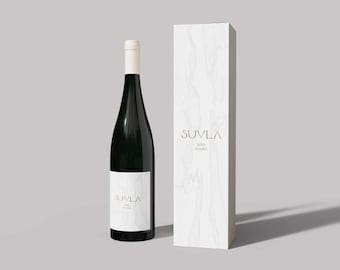 Custom Wine Label & Box Design - Elegant Print-Ready Design (Digital Files)