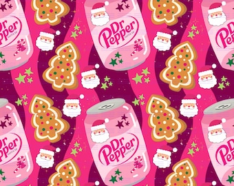 Nahtloses Weihnachts-DP | Retro-Weihnachts-Digitaldesign
