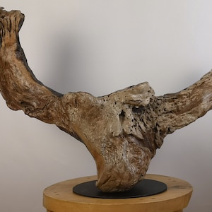 Escultura de arte de madera flotante