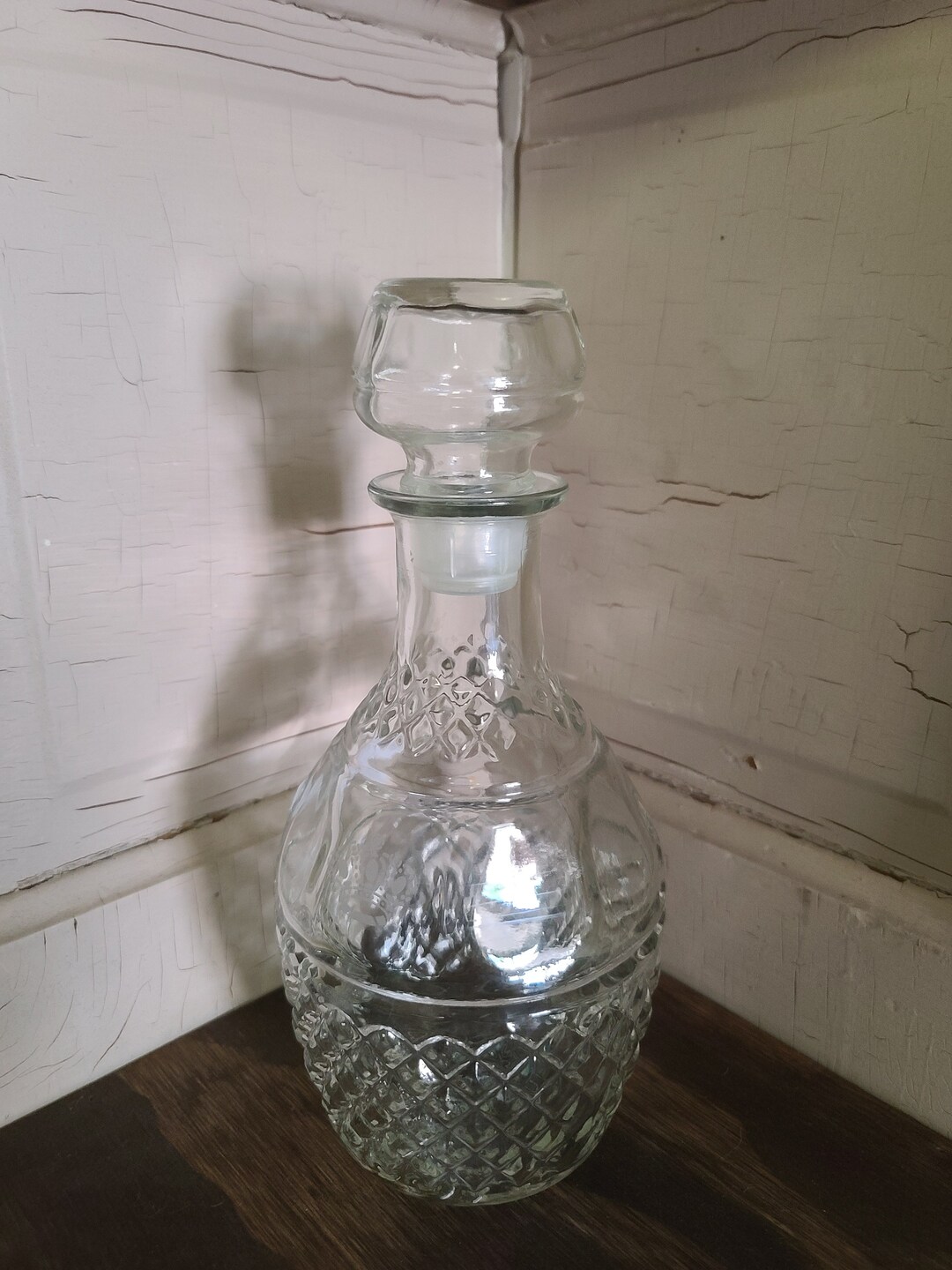 Vintage Crystal Decanter Etsy