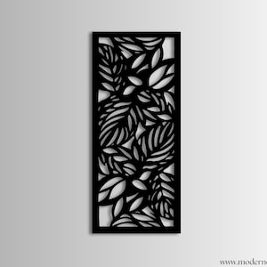 Paravents floraux en métal, oeuvre d&#39;art pour jardin en métal, oeuvre d&#39;art pour jardin en métal, oeuvre d&#39;art pour grand jardin, panneaux de confidentialité