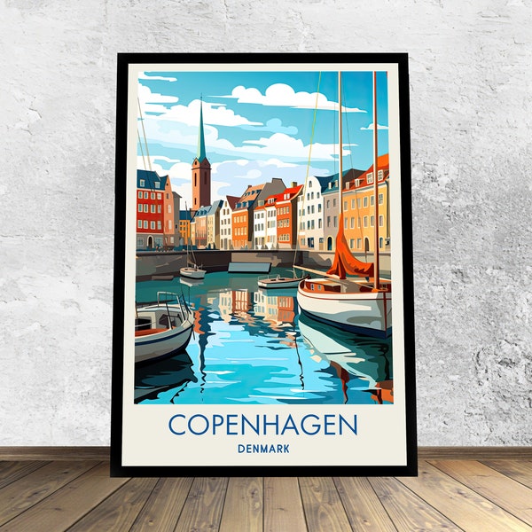 Copenhagen Painting - Etsy