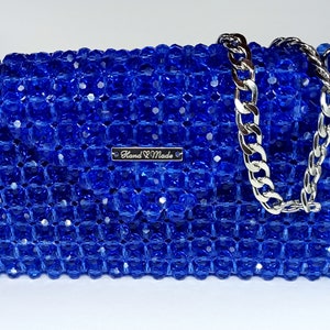 Bolso de cuentas, bolso hecho a mano, bolso de mujer, bolso de noche, accesorio de celebración, bolso de fiesta, bolso de señora, bolso de fiesta, bolso elegante, regalo para mujer