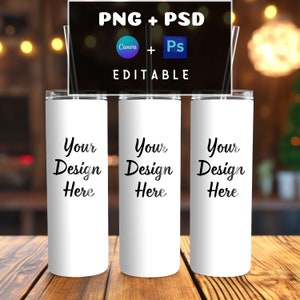 20oz Tumbler Mockup, Tumbler Mockup Template, Tumbler PNG Mockup, Tumbler PSD Mockup, Transparent Background, Transparent Tumbler Mockup