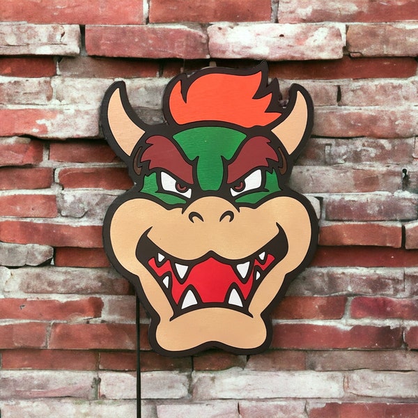 Decor – Mario-Inspired Gamer Room Art | Handmade Video Game Wall Hanging