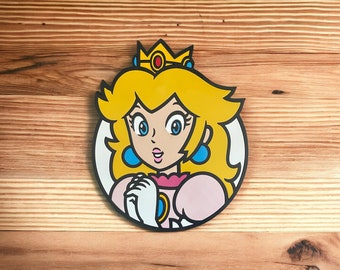 Adesivo Parede Decorativo Mario, Luigi, Princesa Peach e Yoshi