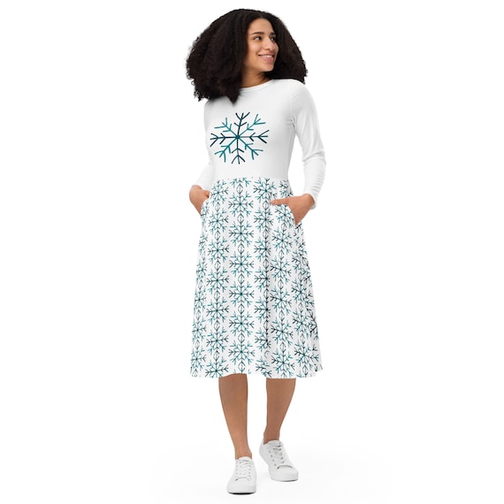 Let it Snow Christmas Dress