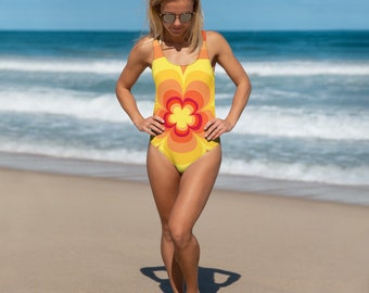 70&#39;s Goddess One-Piece Swimsuit