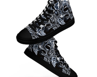 Mirror Women’s high top canvas shoes