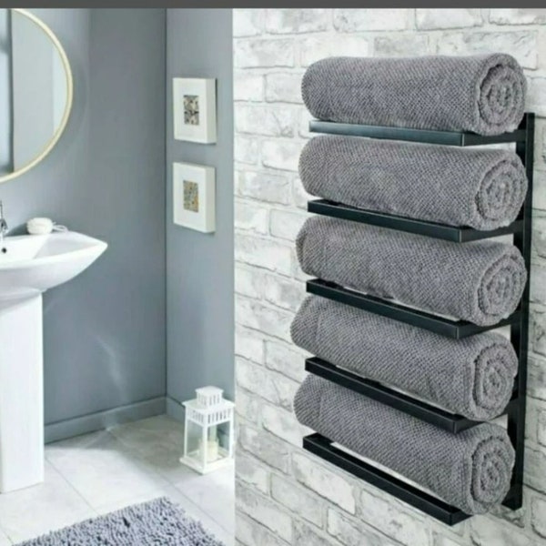 Multiple Towel Rack, Bathroom Decoration, Towel Storage For Bathroom, Bath Organization