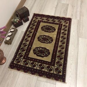 2x3 Rug,2x3 Turkish Rug,2x3 Vintage Rug,2x3 Wool Rug,2x3 Oushak Rug,2x3 Handmade Rug,2x3 Turkey Rug,Door Mat Rug,Bathroom Rug,Anatolian Rug